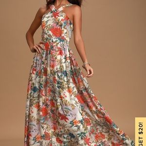 Lulu’s formal floral dress